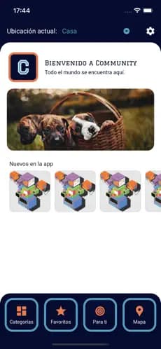 Community CDE App Screenshot 1